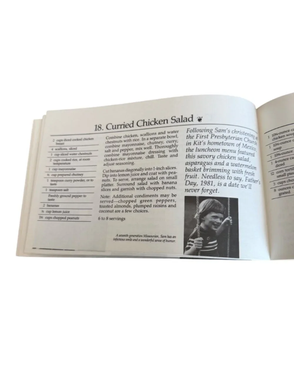 A Taste Of Missouri Bond Family Favorites Cookbook Signed Recipes Kit Carolyn